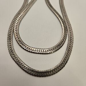 Serpentine Braided 22" Necklace 925 Sterling Silver Chain Streetwear Skater Trap